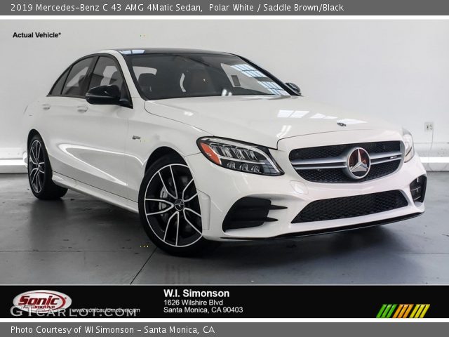 2019 Mercedes-Benz C 43 AMG 4Matic Sedan in Polar White