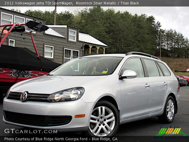 2012 Volkswagen Jetta TDI SportWagen in Moonrock Silver Metallic