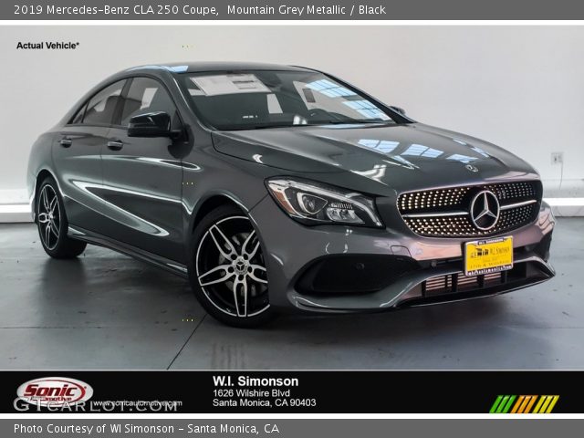 2019 Mercedes-Benz CLA 250 Coupe in Mountain Grey Metallic