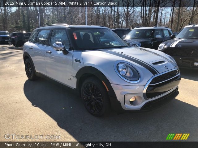 2019 Mini Clubman Cooper S All4 in White Silver