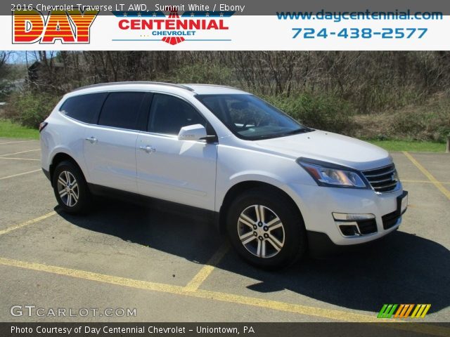 2016 Chevrolet Traverse LT AWD in Summit White