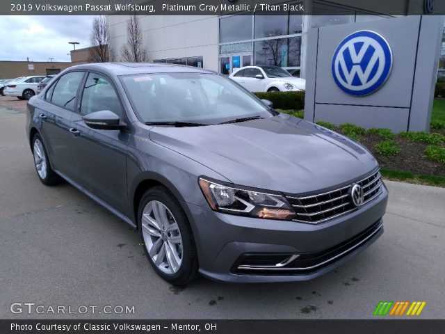 2019 Volkswagen Passat Wolfsburg in Platinum Gray Metallic