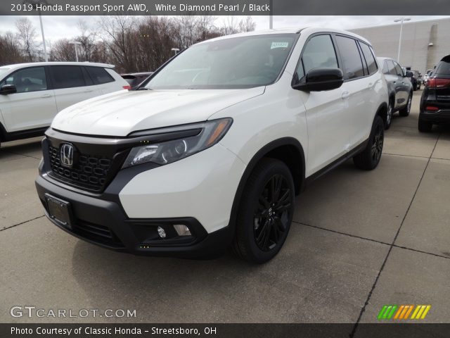 2019 Honda Passport Sport AWD in White Diamond Pearl