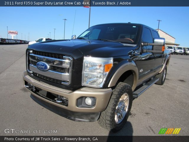 2011 Ford F350 Super Duty Lariat Crew Cab 4x4 in Tuxedo Black