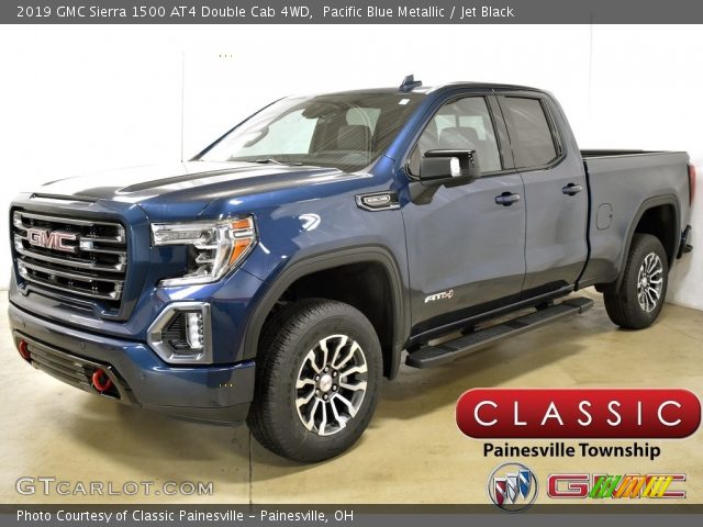 2019 GMC Sierra 1500 AT4 Double Cab 4WD in Pacific Blue Metallic