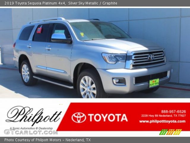 2019 Toyota Sequoia Platinum 4x4 in Silver Sky Metallic