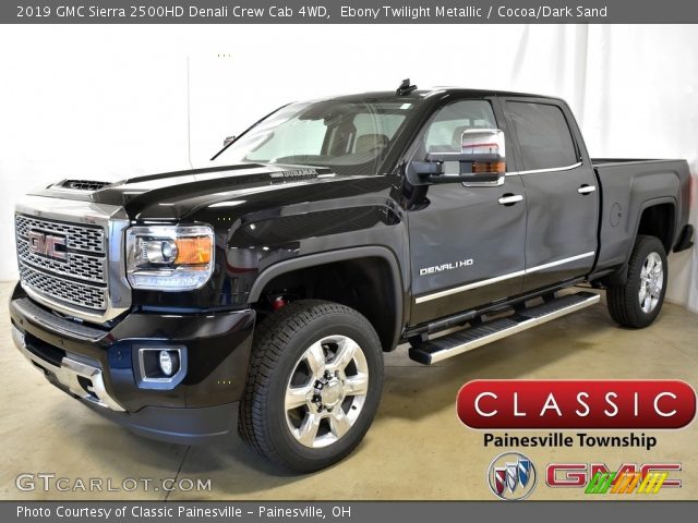 2019 GMC Sierra 2500HD Denali Crew Cab 4WD in Ebony Twilight Metallic