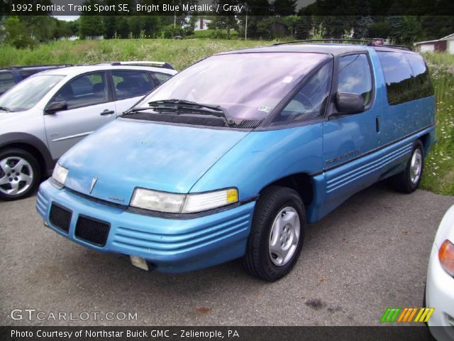 1992 Pontiac Trans Sport SE in Bright Blue Metallic
