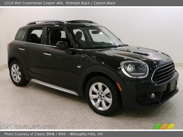 2019 Mini Countryman Cooper All4 in Midnight Black
