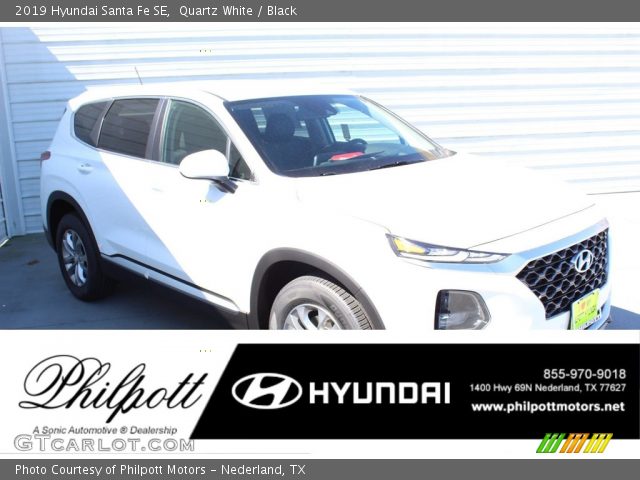 2019 Hyundai Santa Fe SE in Quartz White