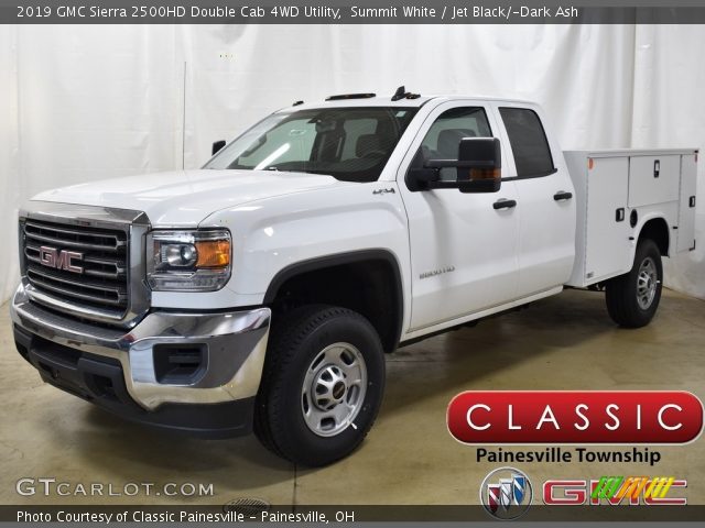 2019 GMC Sierra 2500HD Double Cab 4WD Utility in Summit White