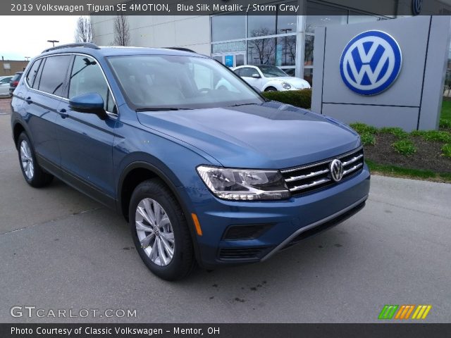 2019 Volkswagen Tiguan SE 4MOTION in Blue Silk Metallic