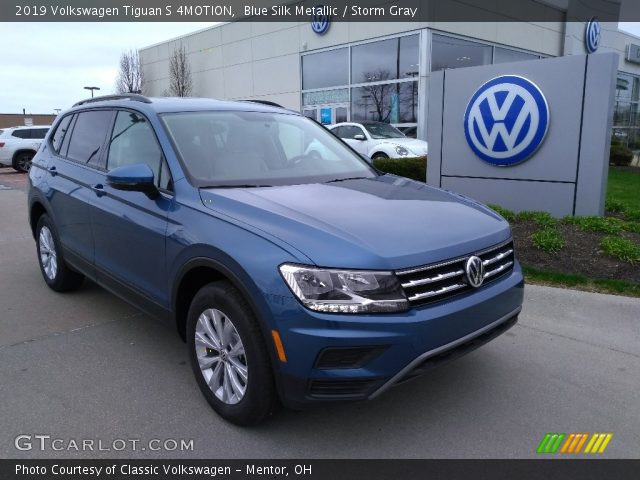 2019 Volkswagen Tiguan S 4MOTION in Blue Silk Metallic
