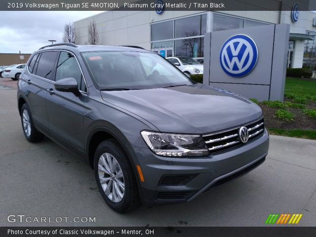 2019 Volkswagen Tiguan SE 4MOTION in Platinum Gray Metallic