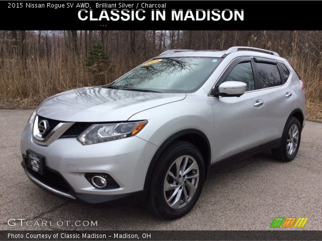 2015 Nissan Rogue SV AWD in Brilliant Silver