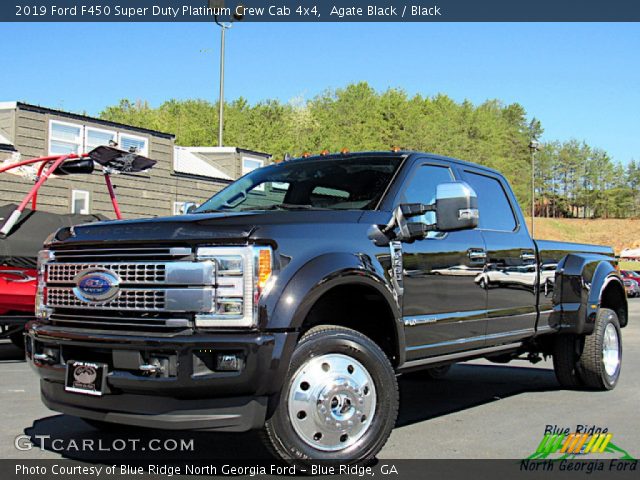 2019 Ford F450 Super Duty Platinum Crew Cab 4x4 in Agate Black
