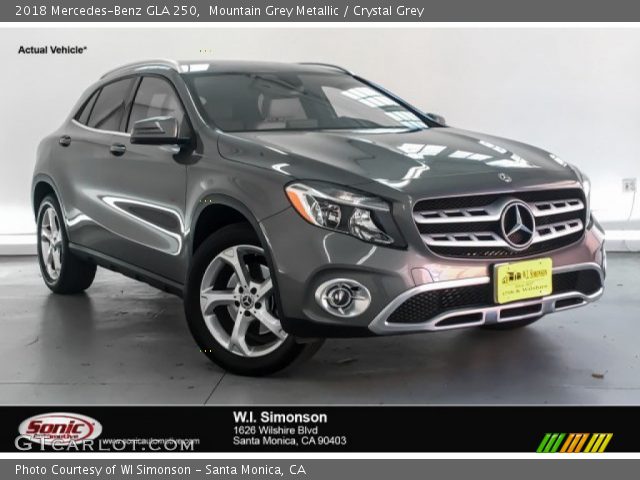 2018 Mercedes-Benz GLA 250 in Mountain Grey Metallic