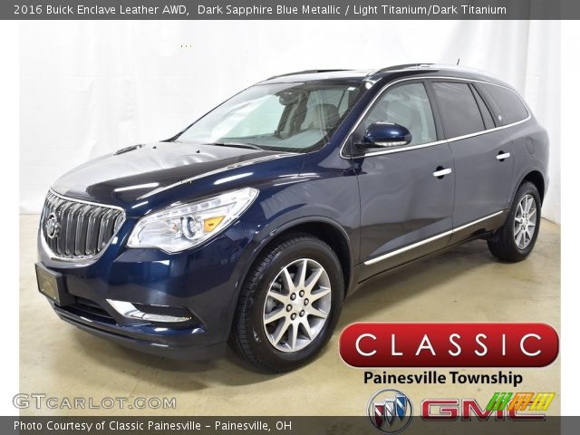 2016 Buick Enclave Leather AWD in Dark Sapphire Blue Metallic