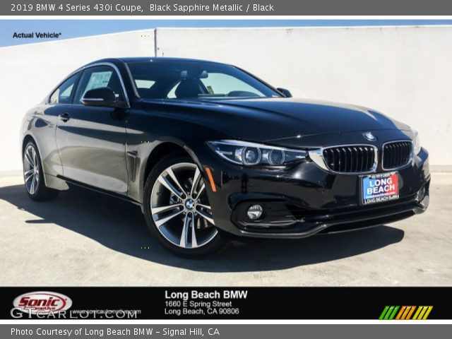 2019 BMW 4 Series 430i Coupe in Black Sapphire Metallic