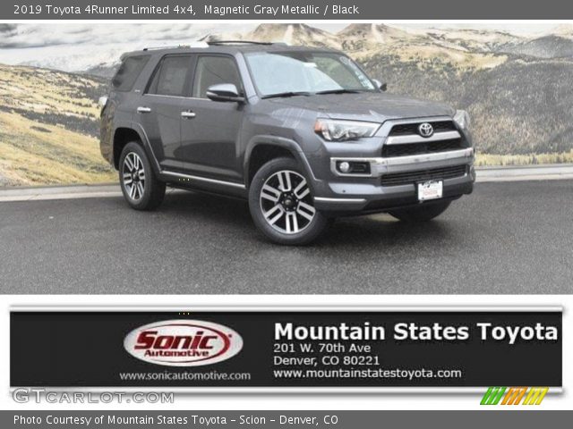 2019 Toyota 4Runner Limited 4x4 in Magnetic Gray Metallic