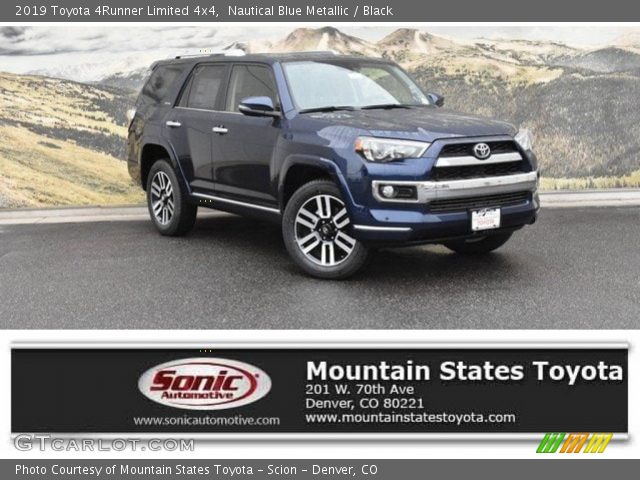 2019 Toyota 4Runner Limited 4x4 in Nautical Blue Metallic