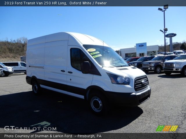 2019 Ford Transit Van 250 HR Long in Oxford White
