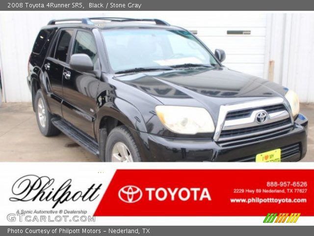 2008 Toyota 4Runner SR5 in Black