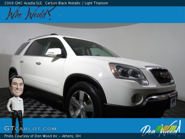2009 GMC Acadia SLE in Carbon Black Metallic