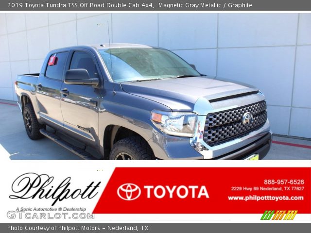 2019 Toyota Tundra TSS Off Road Double Cab 4x4 in Magnetic Gray Metallic