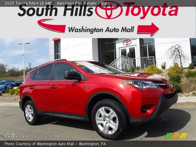 2015 Toyota RAV4 LE AWD in Barcelona Red Metallic