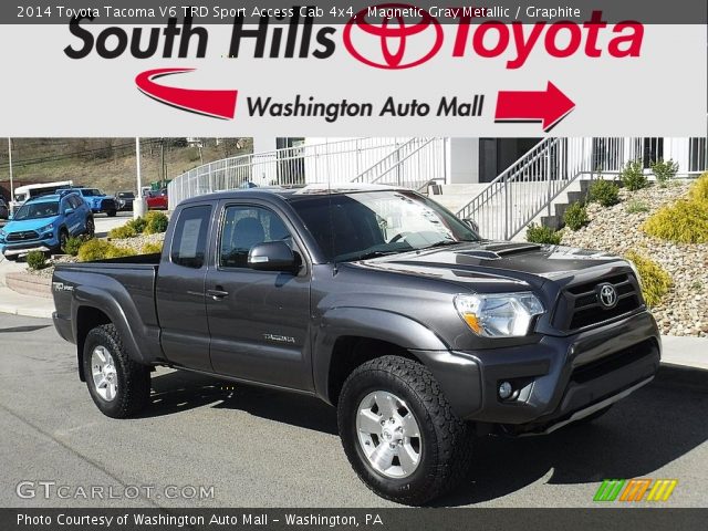 2014 Toyota Tacoma V6 TRD Sport Access Cab 4x4 in Magnetic Gray Metallic