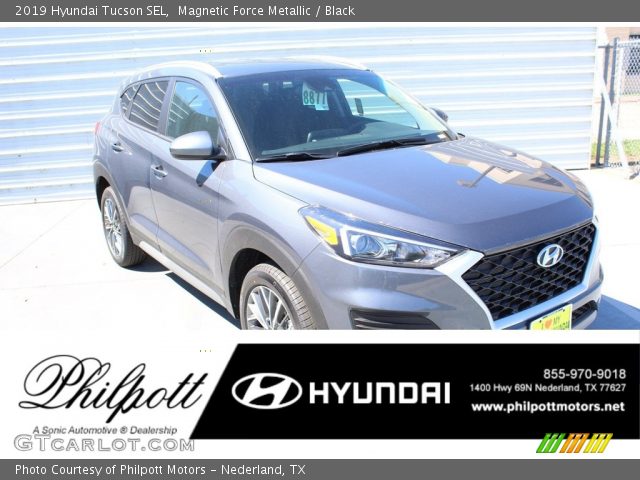 2019 Hyundai Tucson SEL in Magnetic Force Metallic