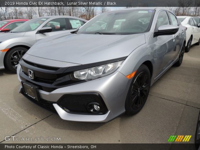 2019 Honda Civic EX Hatchback in Lunar Silver Metallic