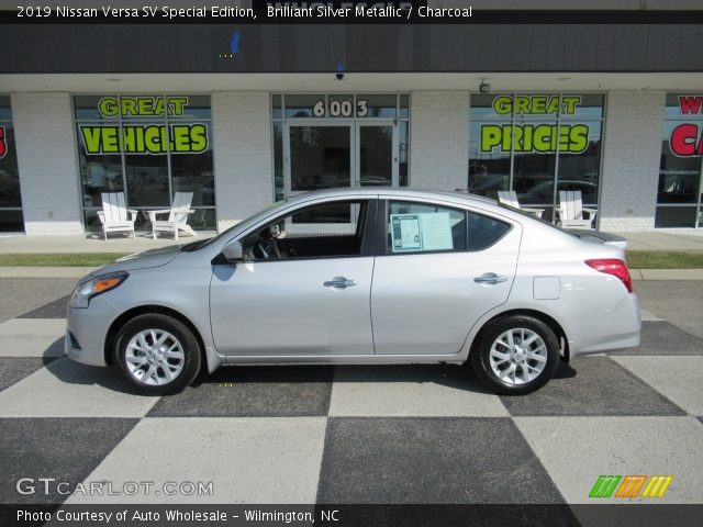 2019 Nissan Versa SV Special Edition in Brilliant Silver Metallic