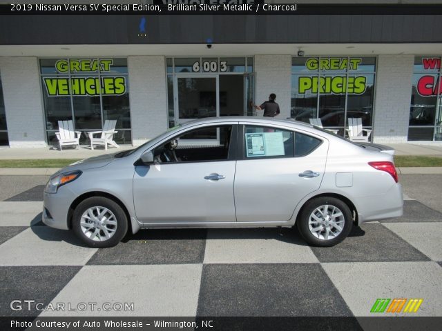 2019 Nissan Versa SV Special Edition in Brilliant Silver Metallic