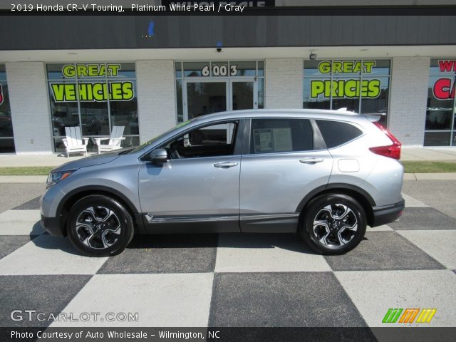 2019 Honda CR-V Touring in Platinum White Pearl