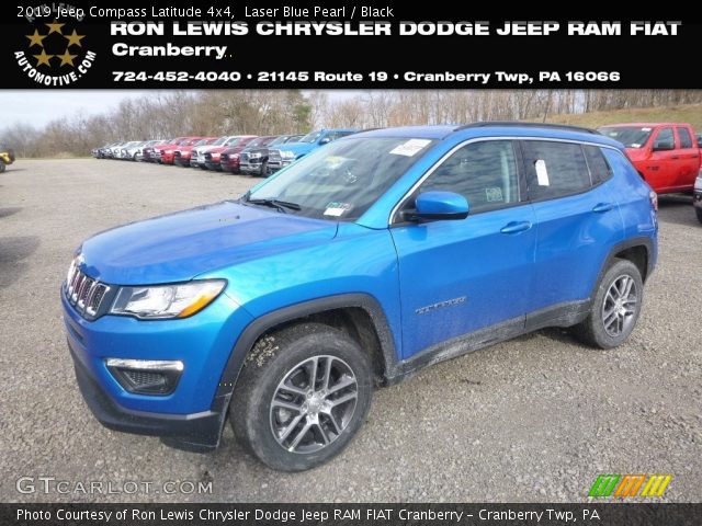 2019 Jeep Compass Latitude 4x4 in Laser Blue Pearl