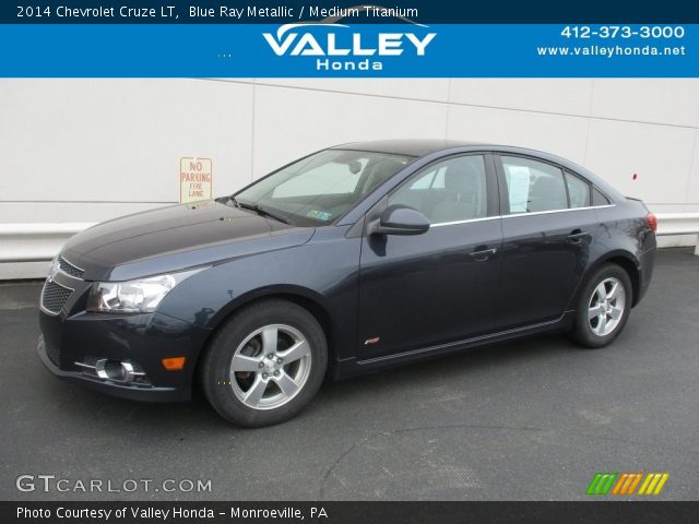 2014 Chevrolet Cruze LT in Blue Ray Metallic