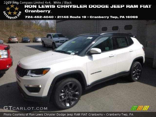 2019 Jeep Compass Limited 4x4 in White