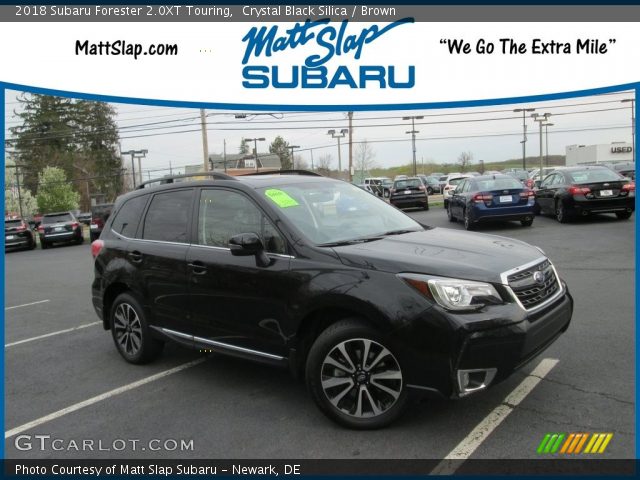 2018 Subaru Forester 2.0XT Touring in Crystal Black Silica