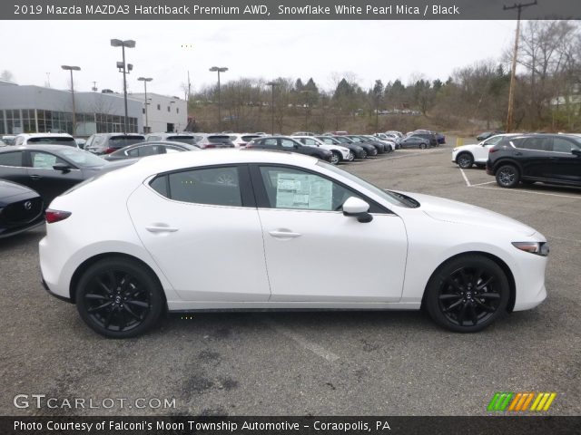 2019 Mazda MAZDA3 Hatchback Premium AWD in Snowflake White Pearl Mica