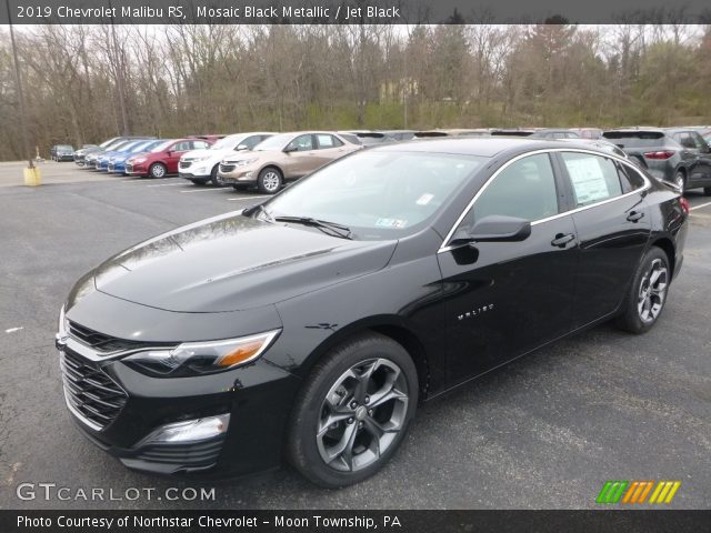 2019 Chevrolet Malibu RS in Mosaic Black Metallic