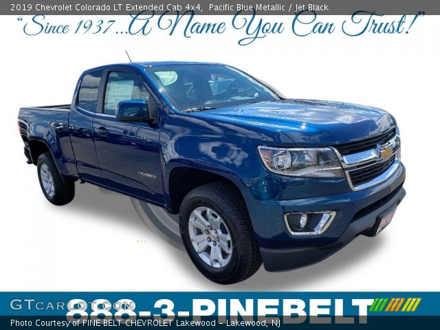 2019 Chevrolet Colorado LT Extended Cab 4x4 in Pacific Blue Metallic