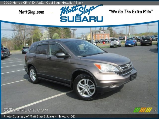 2010 Honda CR-V EX AWD in Opal Sage Metallic