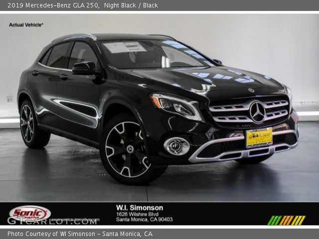 2019 Mercedes-Benz GLA 250 in Night Black