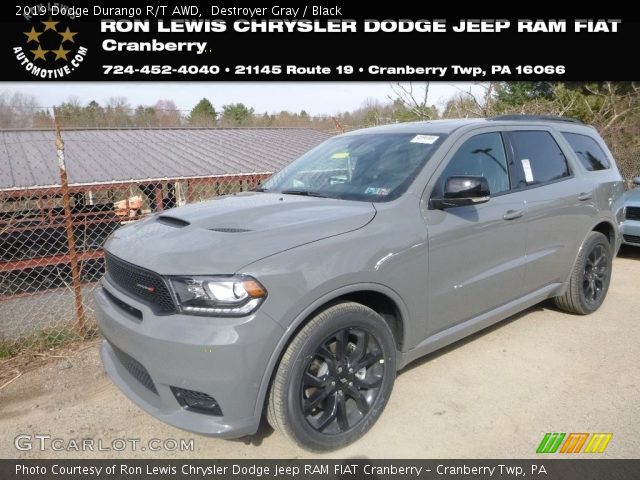 2019 Dodge Durango R/T AWD in Destroyer Gray