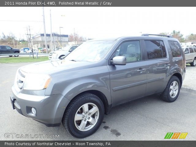 2011 Honda Pilot EX-L 4WD in Polished Metal Metallic