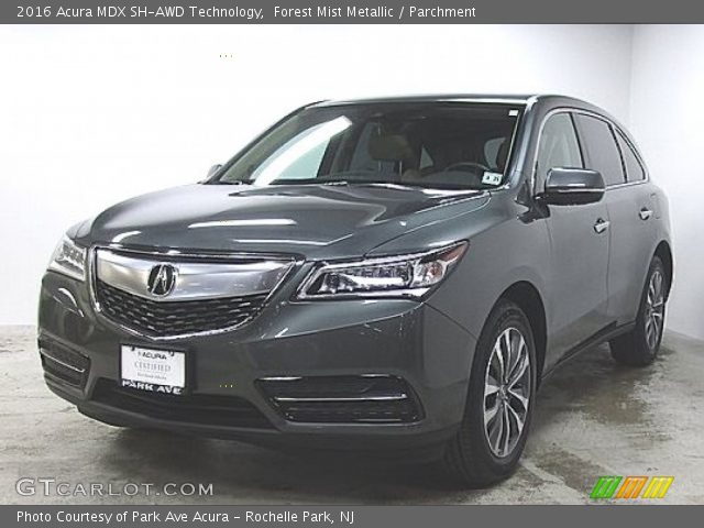 2016 Acura MDX SH-AWD Technology in Forest Mist Metallic