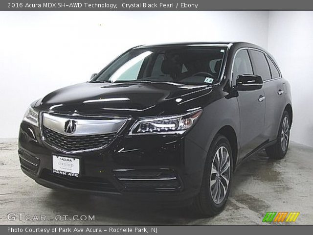 2016 Acura MDX SH-AWD Technology in Crystal Black Pearl