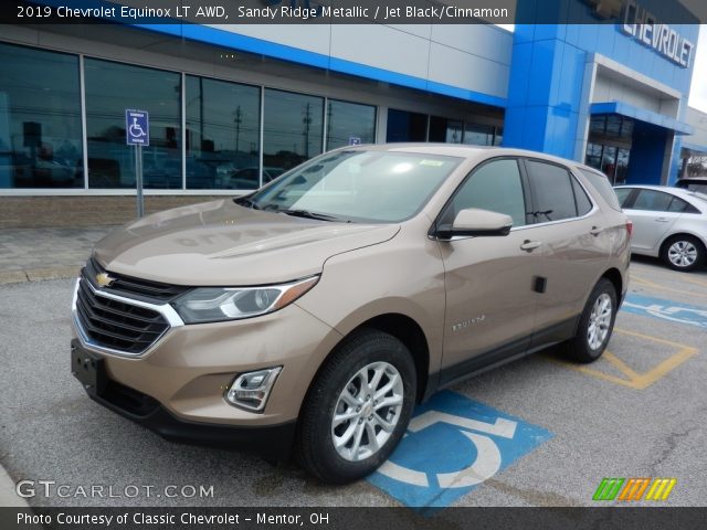 2019 Chevrolet Equinox LT AWD in Sandy Ridge Metallic